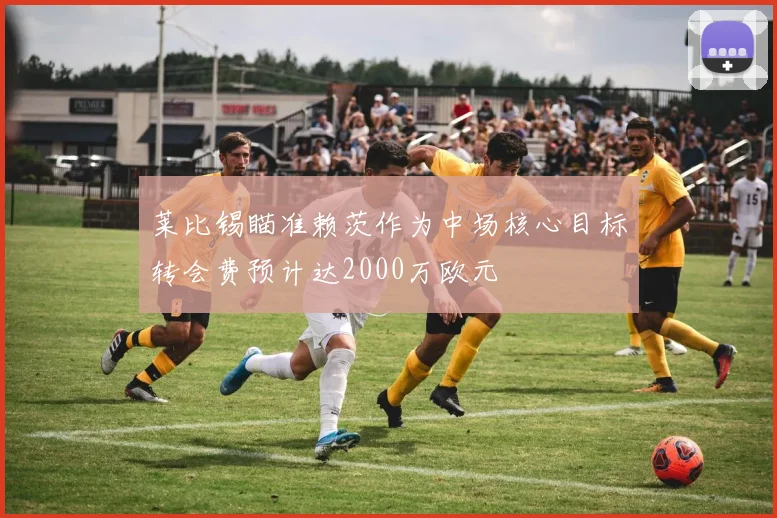 莱比锡瞄准赖茨作为中场核心目标转会费预计达2000万欧元